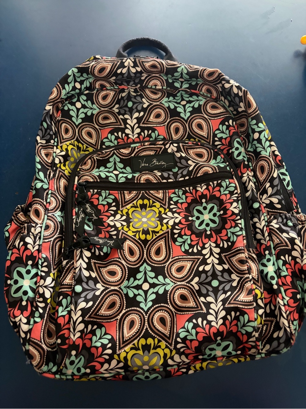 Vera Bradley Sierra Floral Paisley Backpack in excellent condition